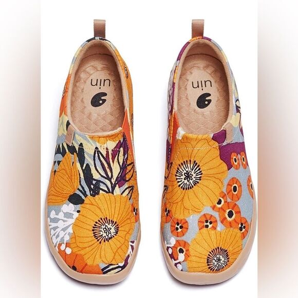 UIN | Shoes | Uin Womens Slip On Walking Casual Art Painted ...